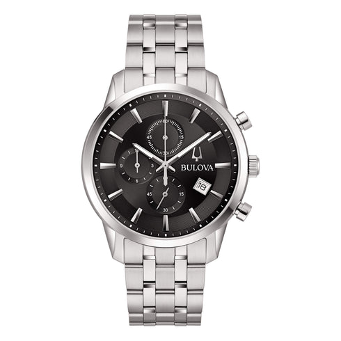 Orologio Bulova 96B412 Sutton Cronografo Acciaio | Gioiellitosti.it